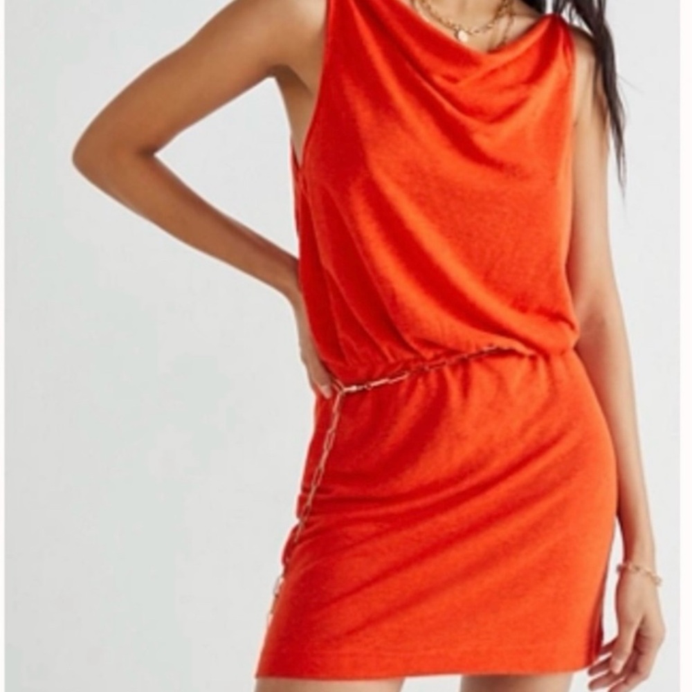 Free People Riviera Linen Mini Summer Dress - Picture 13 of 13